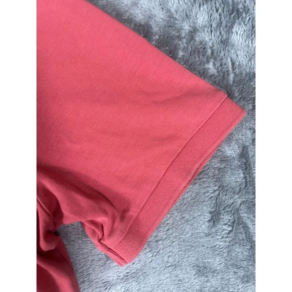 Polo Ralph Lauren Mens Classic Fit Polo Shirt Salmon Pink Small Short Sleeve